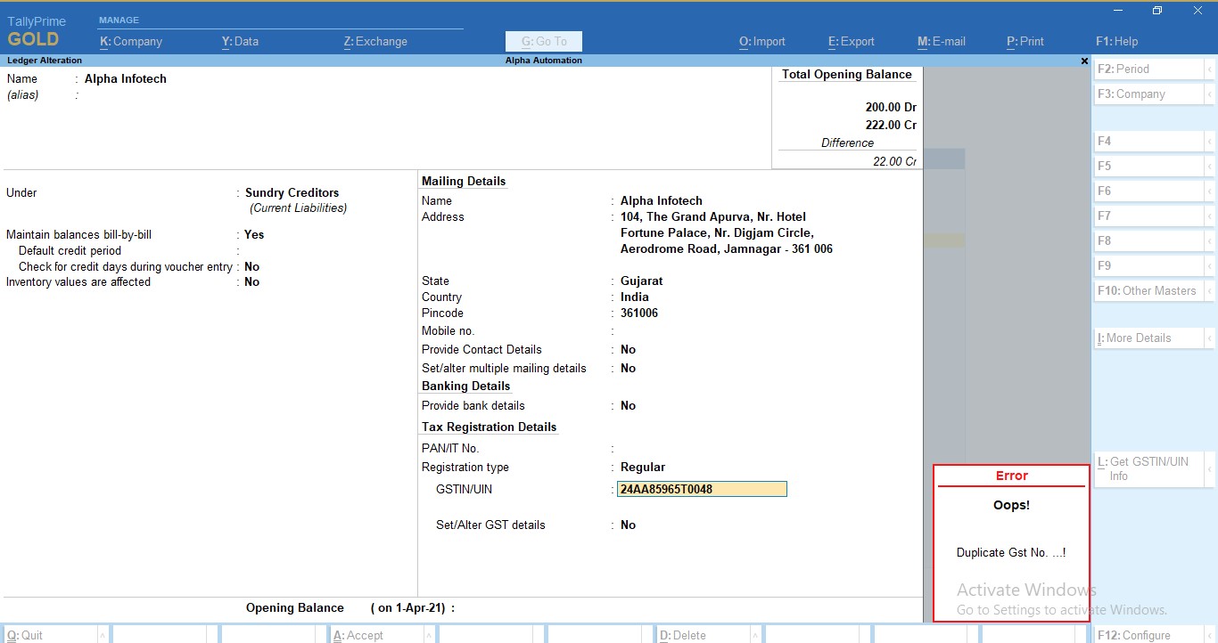 36 | Dispatch Details Automatically in Sales Invoice | Alert & Control ...